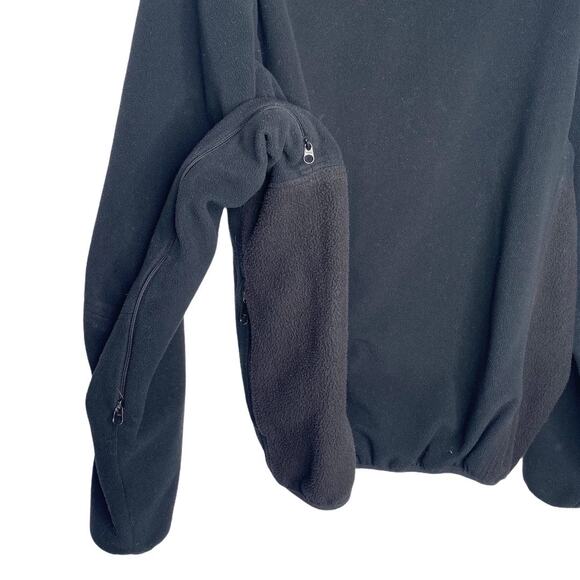 Men's Marmot Black WindStopper Fleece Zip Jacket - Picture 7 of 10